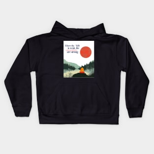 Where the WiFi is Weak, the Connections are Strong Kids Hoodie